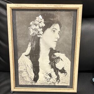 Framed Vintage Portrait